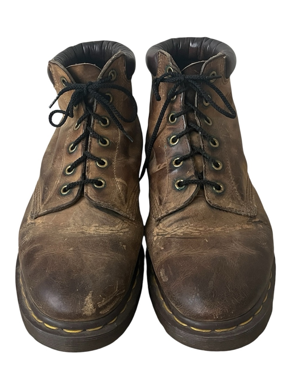 Dr. Martens 939 6-Eyelet Brown Leather Boots Men’s Sz 10.5
